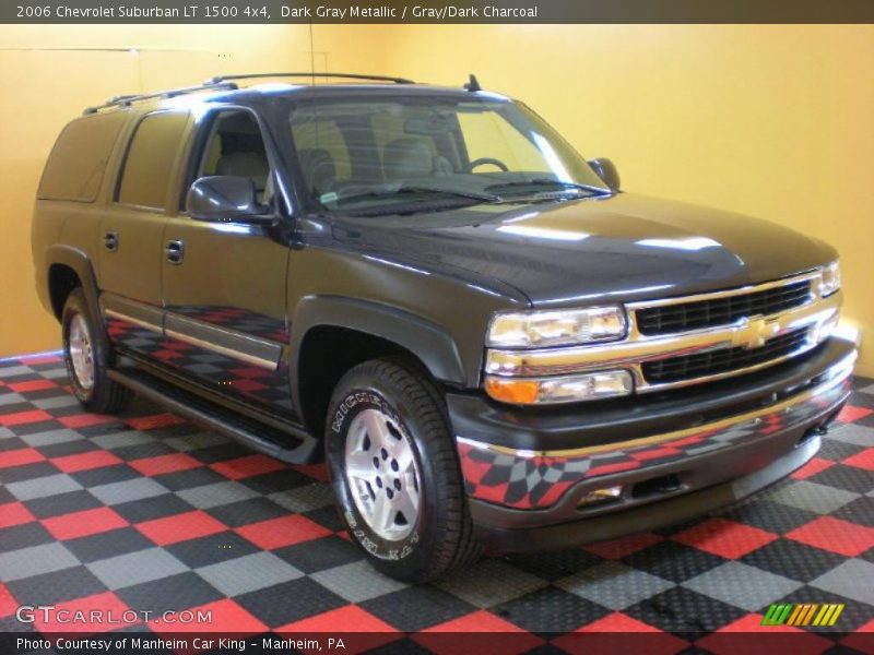 Dark Gray Metallic / Gray/Dark Charcoal 2006 Chevrolet Suburban LT 1500 4x4