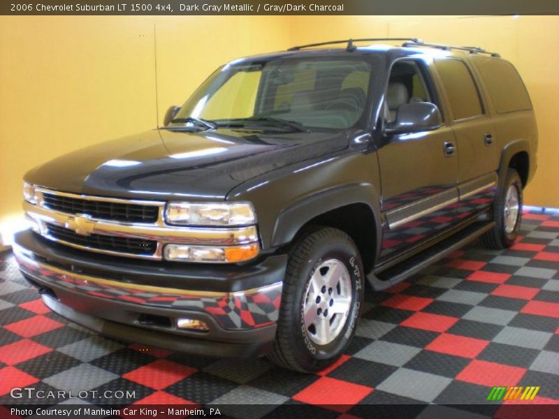Dark Gray Metallic / Gray/Dark Charcoal 2006 Chevrolet Suburban LT 1500 4x4