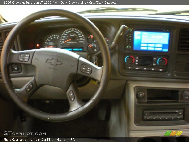 Dark Gray Metallic / Gray/Dark Charcoal 2006 Chevrolet Suburban LT 1500 4x4