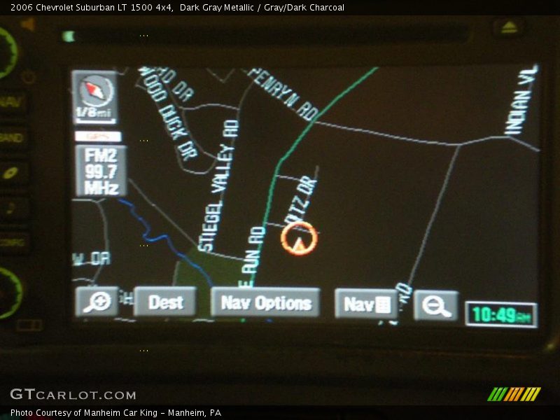 Dark Gray Metallic / Gray/Dark Charcoal 2006 Chevrolet Suburban LT 1500 4x4