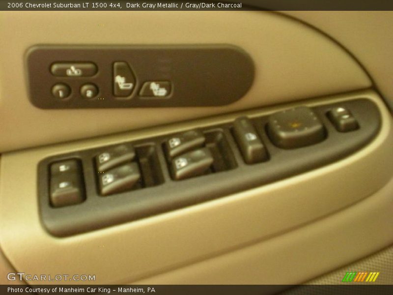 Dark Gray Metallic / Gray/Dark Charcoal 2006 Chevrolet Suburban LT 1500 4x4