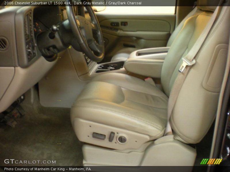 Dark Gray Metallic / Gray/Dark Charcoal 2006 Chevrolet Suburban LT 1500 4x4