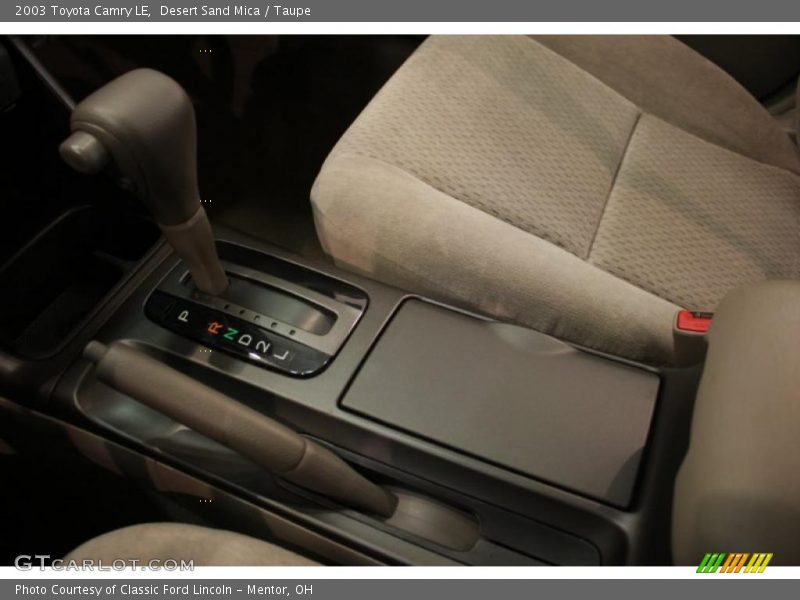 Desert Sand Mica / Taupe 2003 Toyota Camry LE