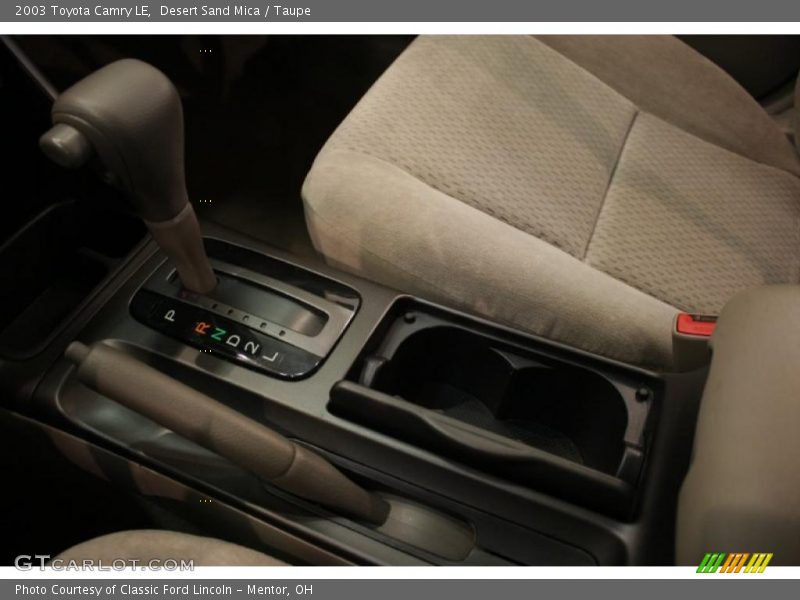 Desert Sand Mica / Taupe 2003 Toyota Camry LE