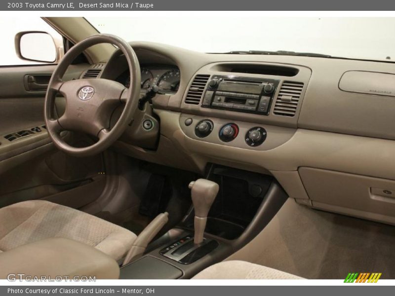 Desert Sand Mica / Taupe 2003 Toyota Camry LE