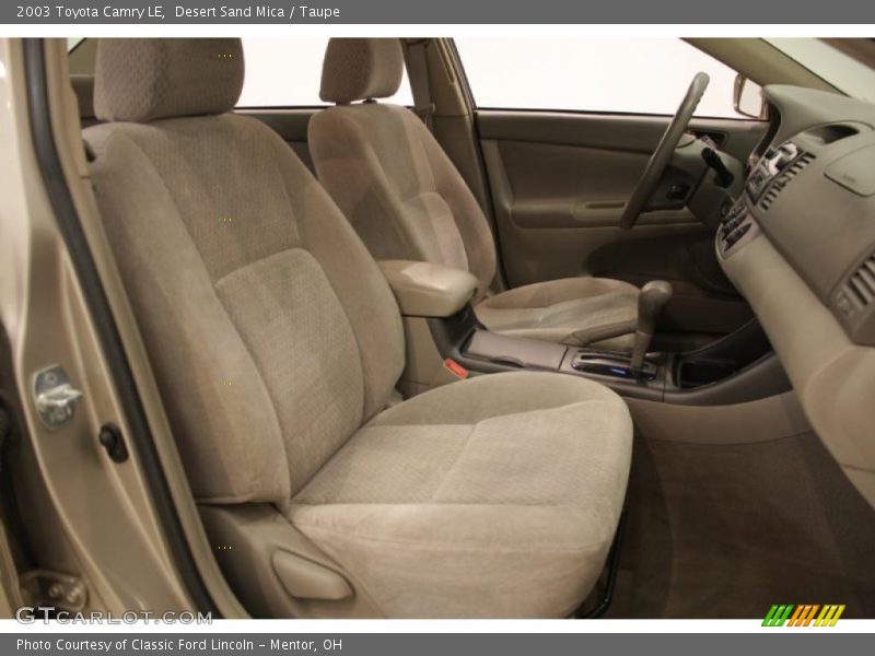 Desert Sand Mica / Taupe 2003 Toyota Camry LE