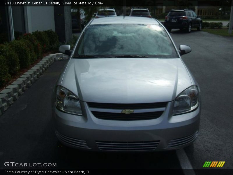 Silver Ice Metallic / Gray 2010 Chevrolet Cobalt LT Sedan