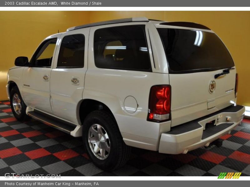 White Diamond / Shale 2003 Cadillac Escalade AWD
