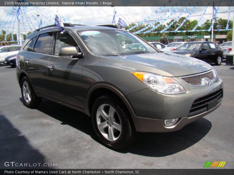 Natural Khaki Metallic / Beige 2008 Hyundai Veracruz Limited
