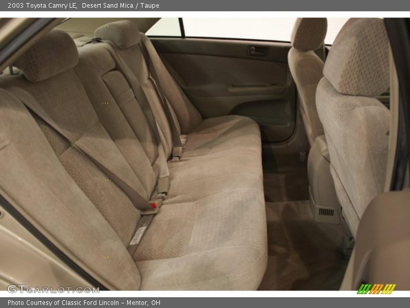 Desert Sand Mica / Taupe 2003 Toyota Camry LE