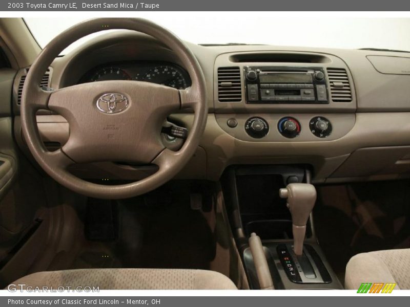 Desert Sand Mica / Taupe 2003 Toyota Camry LE