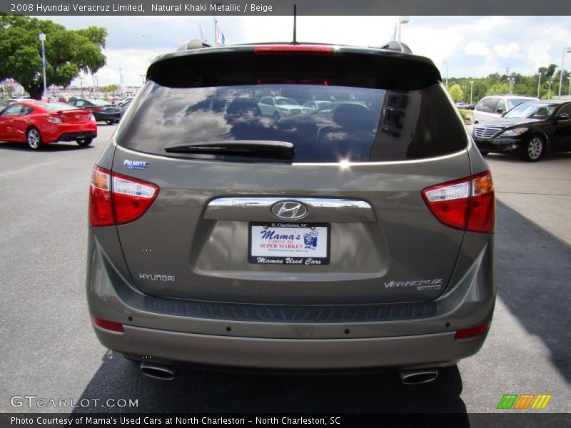 Natural Khaki Metallic / Beige 2008 Hyundai Veracruz Limited