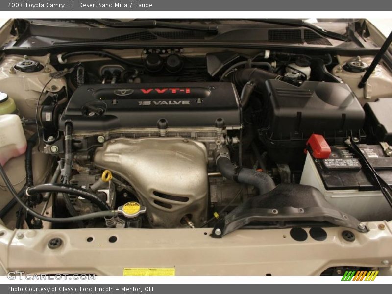Desert Sand Mica / Taupe 2003 Toyota Camry LE