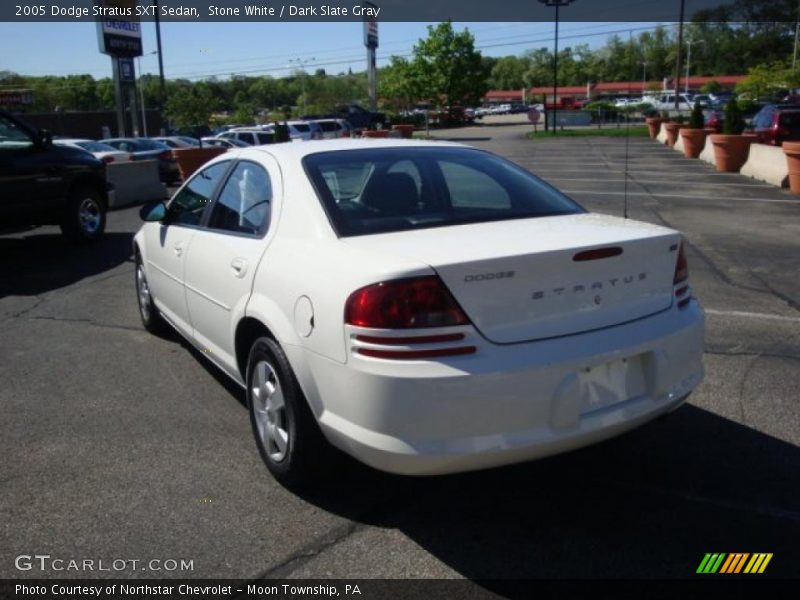Stone White / Dark Slate Gray 2005 Dodge Stratus SXT Sedan