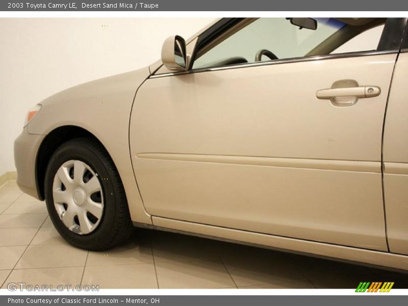 Desert Sand Mica / Taupe 2003 Toyota Camry LE