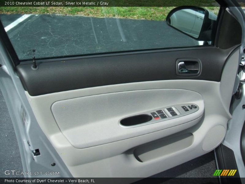 Silver Ice Metallic / Gray 2010 Chevrolet Cobalt LT Sedan