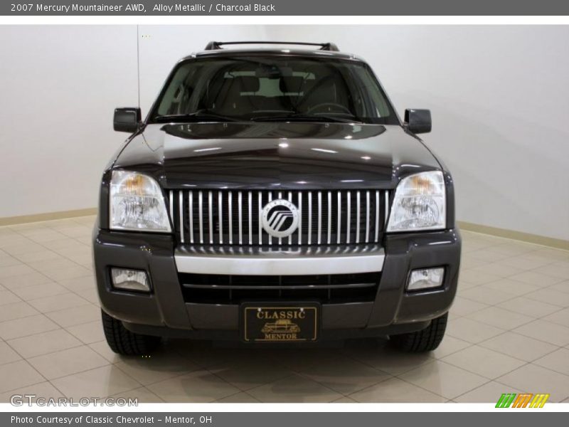 Alloy Metallic / Charcoal Black 2007 Mercury Mountaineer AWD