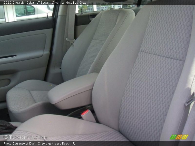 Silver Ice Metallic / Gray 2010 Chevrolet Cobalt LT Sedan