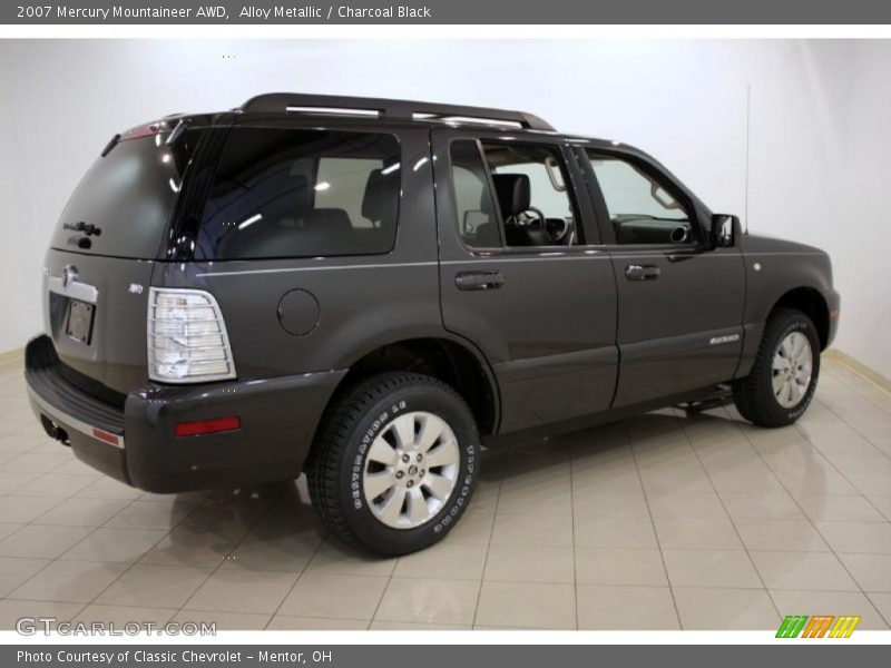 Alloy Metallic / Charcoal Black 2007 Mercury Mountaineer AWD