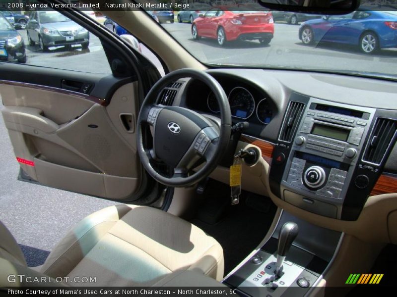 Natural Khaki Metallic / Beige 2008 Hyundai Veracruz Limited
