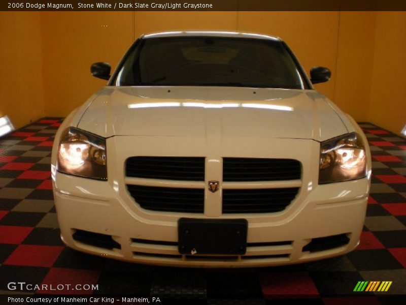Stone White / Dark Slate Gray/Light Graystone 2006 Dodge Magnum
