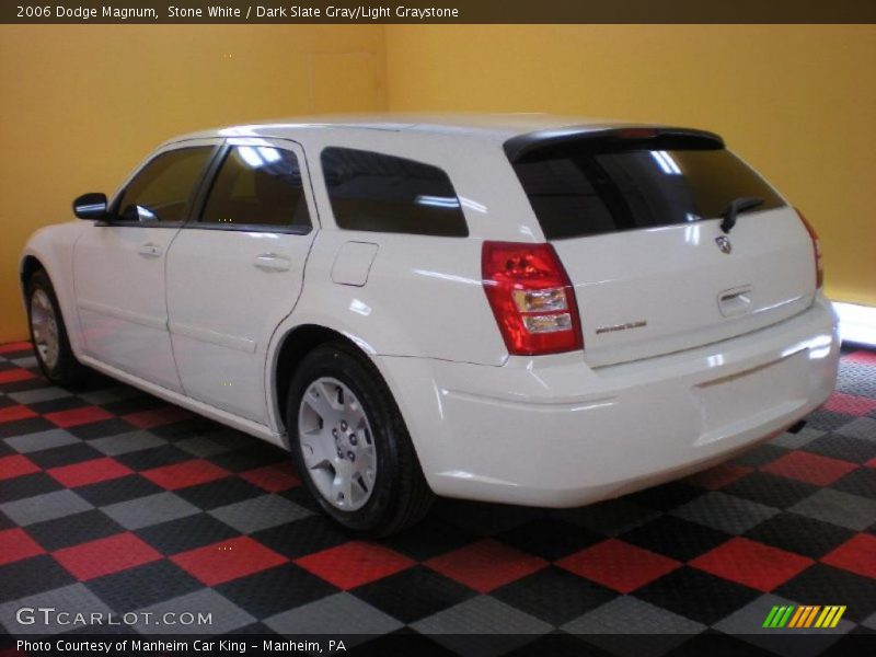 Stone White / Dark Slate Gray/Light Graystone 2006 Dodge Magnum