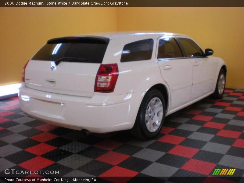 Stone White / Dark Slate Gray/Light Graystone 2006 Dodge Magnum