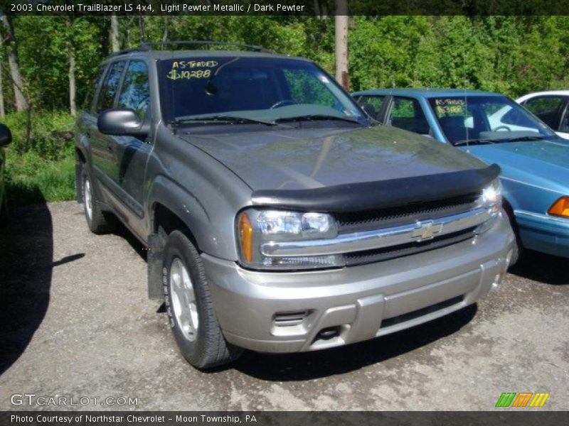 Light Pewter Metallic / Dark Pewter 2003 Chevrolet TrailBlazer LS 4x4