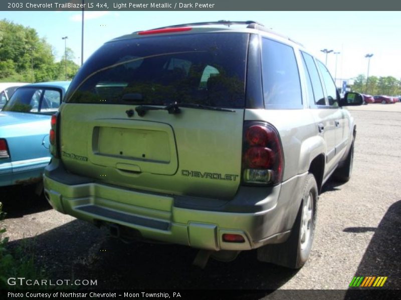 Light Pewter Metallic / Dark Pewter 2003 Chevrolet TrailBlazer LS 4x4