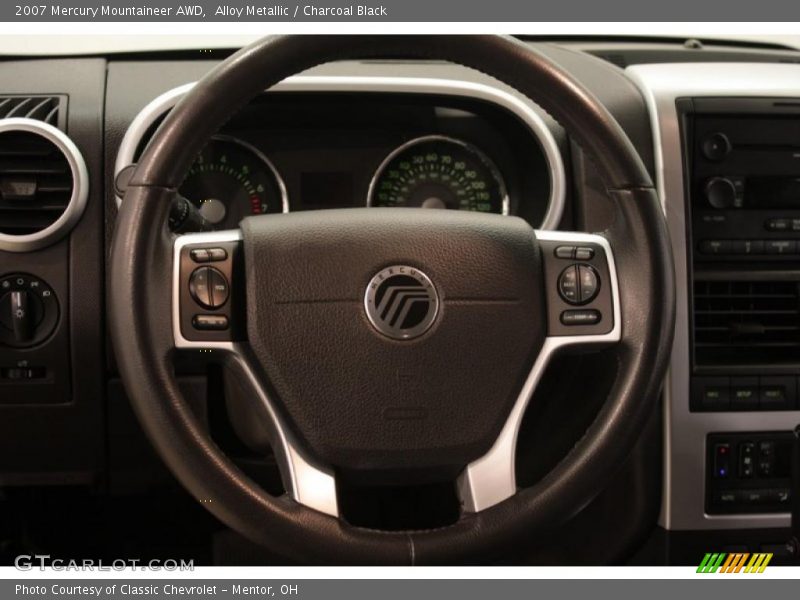 Alloy Metallic / Charcoal Black 2007 Mercury Mountaineer AWD