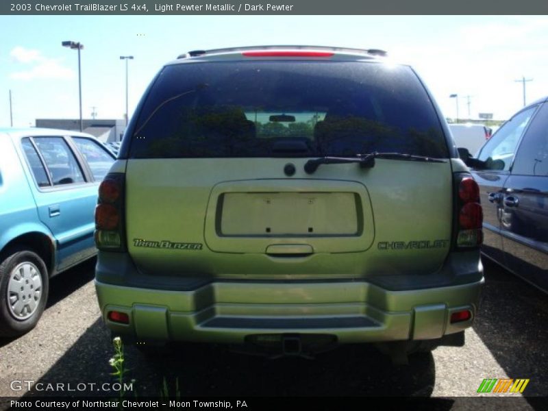 Light Pewter Metallic / Dark Pewter 2003 Chevrolet TrailBlazer LS 4x4