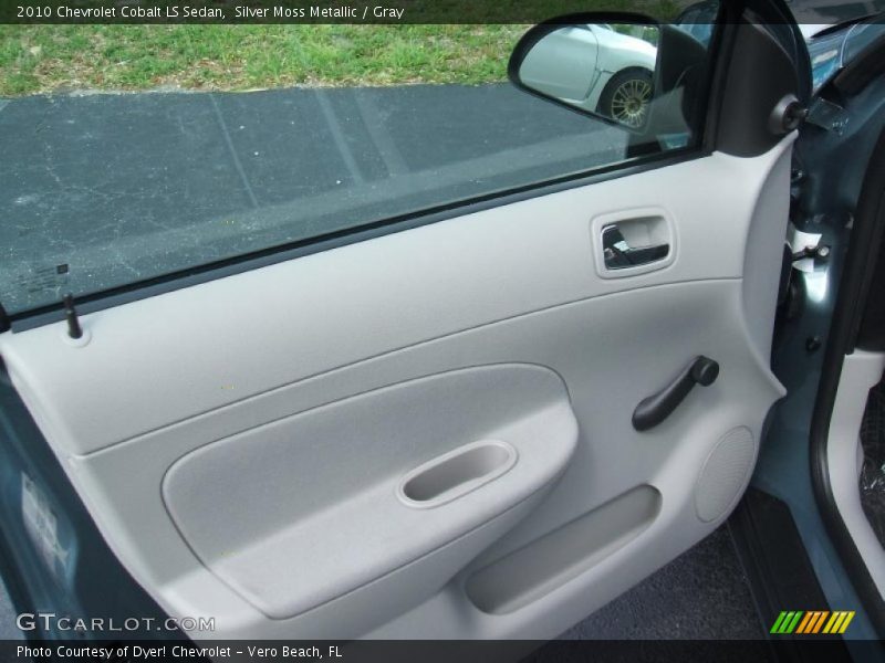 Silver Moss Metallic / Gray 2010 Chevrolet Cobalt LS Sedan