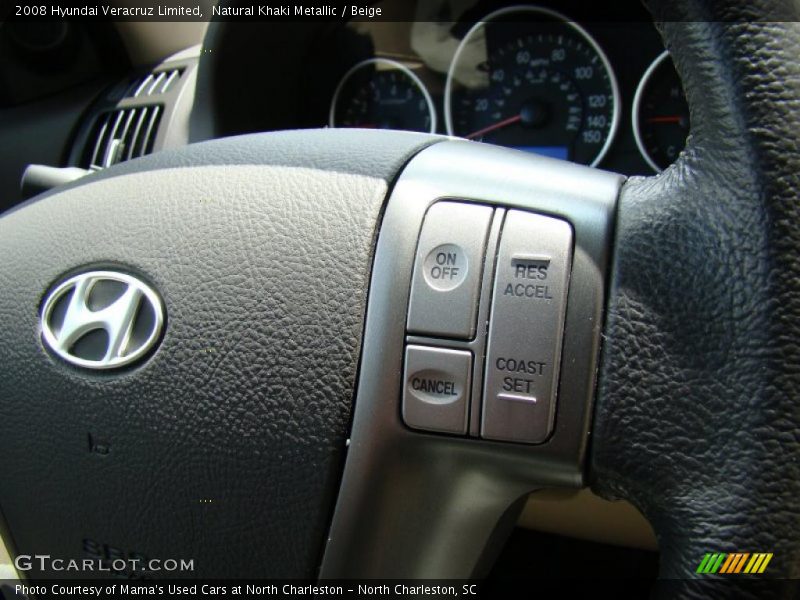 Natural Khaki Metallic / Beige 2008 Hyundai Veracruz Limited