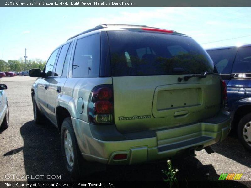 Light Pewter Metallic / Dark Pewter 2003 Chevrolet TrailBlazer LS 4x4