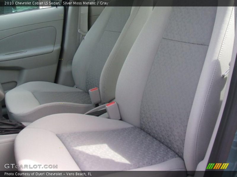 Silver Moss Metallic / Gray 2010 Chevrolet Cobalt LS Sedan