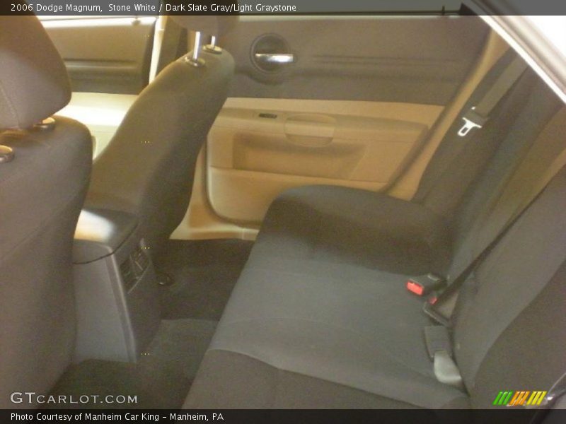 Stone White / Dark Slate Gray/Light Graystone 2006 Dodge Magnum