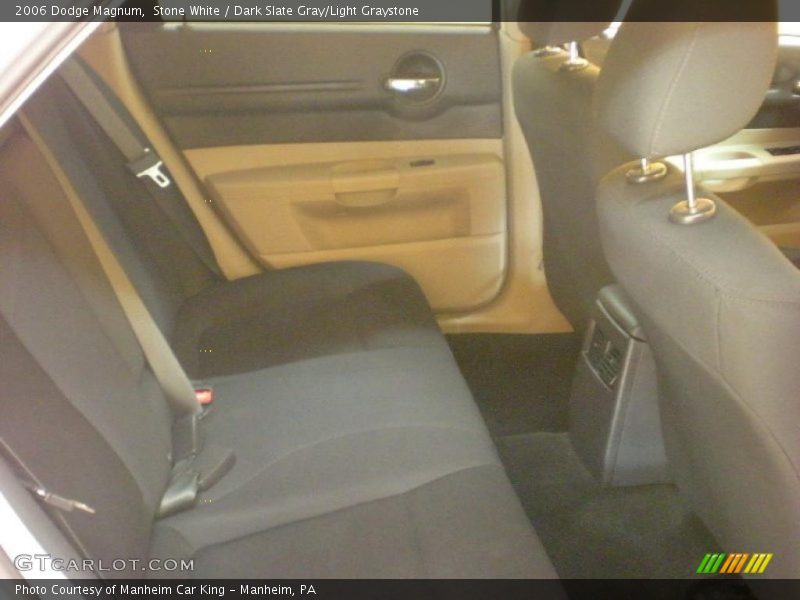 Stone White / Dark Slate Gray/Light Graystone 2006 Dodge Magnum