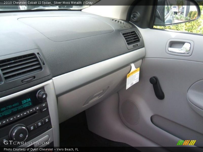Silver Moss Metallic / Gray 2010 Chevrolet Cobalt LS Sedan