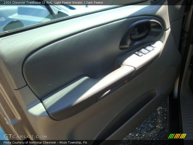 Light Pewter Metallic / Dark Pewter 2003 Chevrolet TrailBlazer LS 4x4