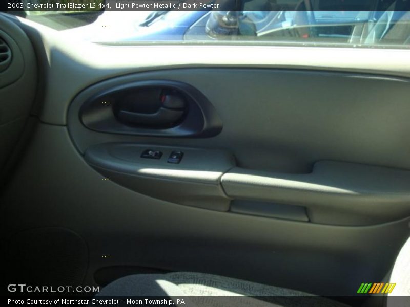 Light Pewter Metallic / Dark Pewter 2003 Chevrolet TrailBlazer LS 4x4