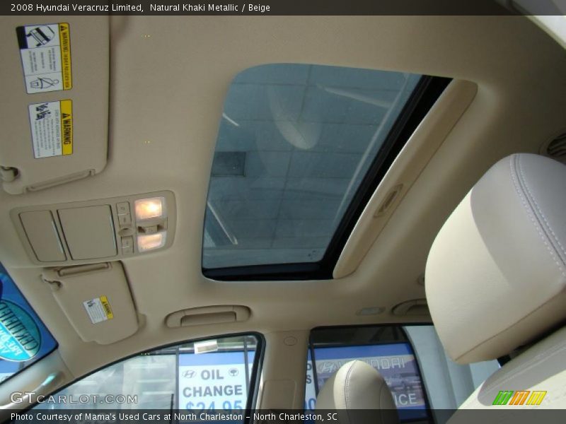 Natural Khaki Metallic / Beige 2008 Hyundai Veracruz Limited