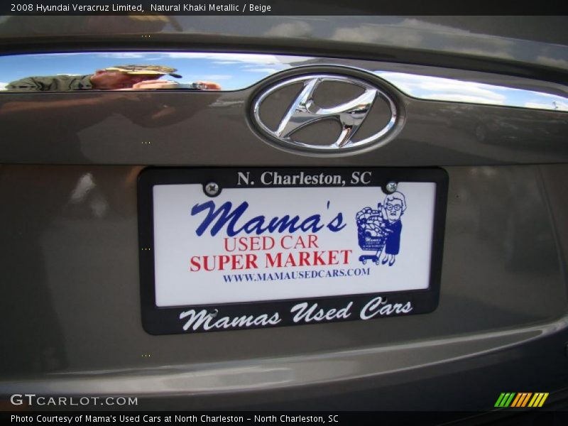 Natural Khaki Metallic / Beige 2008 Hyundai Veracruz Limited