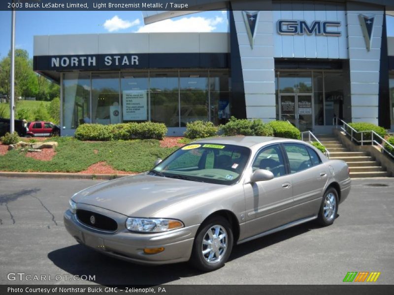 Light Bronzemist Metallic / Taupe 2003 Buick LeSabre Limited