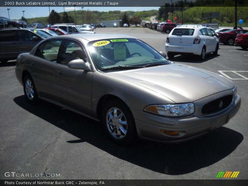 Light Bronzemist Metallic / Taupe 2003 Buick LeSabre Limited
