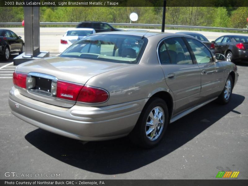 Light Bronzemist Metallic / Taupe 2003 Buick LeSabre Limited