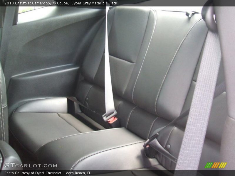 Cyber Gray Metallic / Black 2010 Chevrolet Camaro SS/RS Coupe