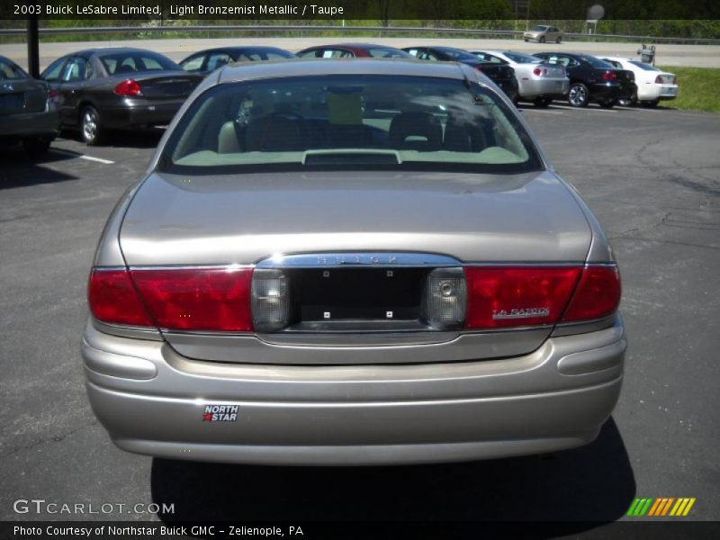 Light Bronzemist Metallic / Taupe 2003 Buick LeSabre Limited