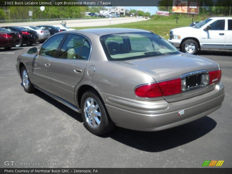 Light Bronzemist Metallic / Taupe 2003 Buick LeSabre Limited