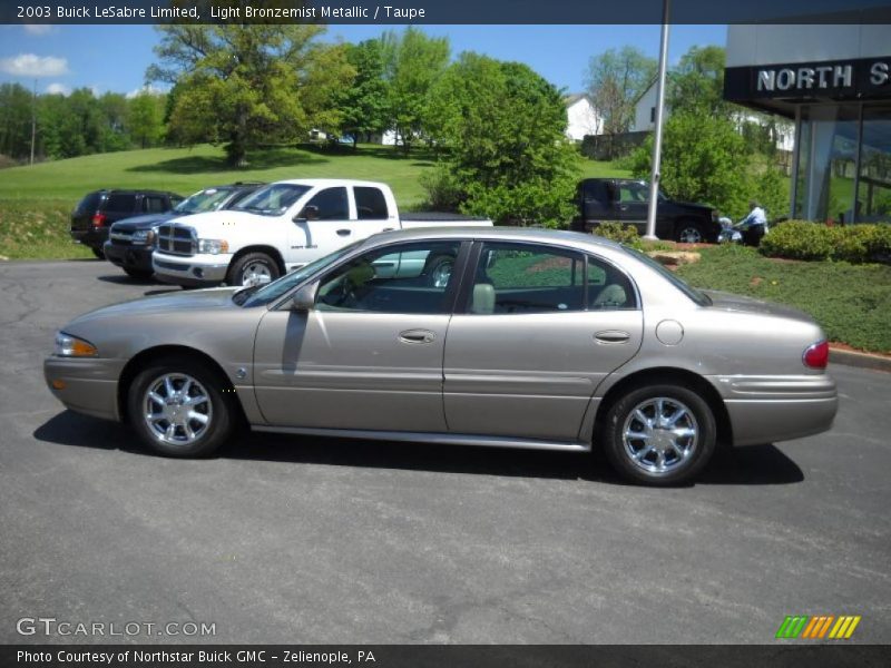 Light Bronzemist Metallic / Taupe 2003 Buick LeSabre Limited