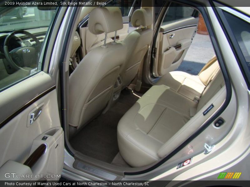 Silk Beige Metallic / Beige 2009 Hyundai Azera Limited